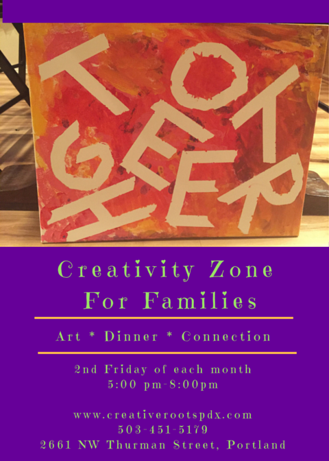 Creativity Zone Flyer